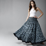 Maxi Pure Cotton Skirt